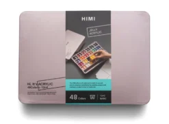 Zestaw farb akrylowych Twin Cup - HIMI - Pearl Pink 48 szt.