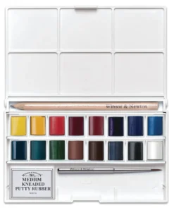 Zestaw farb akwarelowych Cotman Deluxe - Winsor & Newton - 16 kolorów