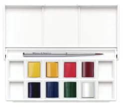 Zestaw farb akwarelowych Cotman Floral - Winsor & Newton - 8 kolorów