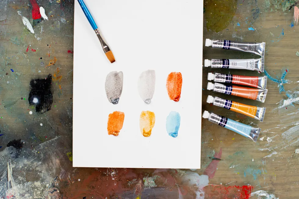 Zestaw farb akwarelowych Cotman Metallic - Winsor & Newton - 6 kolorów x 8 ml