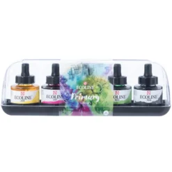 Zestaw farb akwarelowych Ecoline - Talens - Primary, 5 kolorów x 30 ml