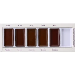 Zestaw farb akwarelowych Gansai Tambi Granulating - Kuretake - 5 kolorów