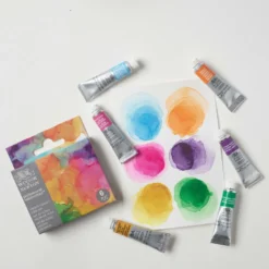 Zestaw farb akwarelowych Professional Vibrant - Winsor & Newton - 6 kolorów x 5 ml