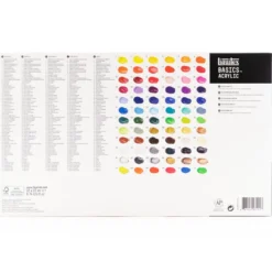 Zestaw farb Basics Acrylic - Liquitex - 72 kolory x 22 ml