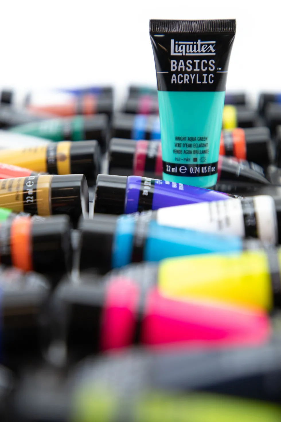 Zestaw farb Basics Acrylic - Liquitex - 72 kolory x 22 ml