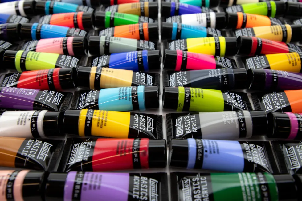 Zestaw farb Basics Acrylic - Liquitex - 72 kolory x 22 ml