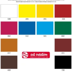 Zestaw farb gwaszy Combiset - Talens Art Creation - 12 kolorów x 12 ml