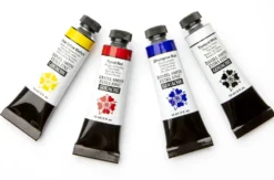 Zestaw farb gwaszy Extra Fine Primary + Bonus - Daniel Smith - 4 x 15 ml