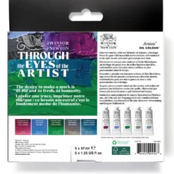 Zestaw farb olejnych Artists' Oil Colour Historic - Winsor & Newton - 5 x 37 ml