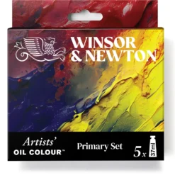 Zestaw farb olejnych Artists' Oil Colour Primary - Winsor & Newton - 5 x 37 ml