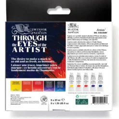 Zestaw farb olejnych Artists' Oil Colour Winsor - Winsor & Newton - 5 x 37 ml
