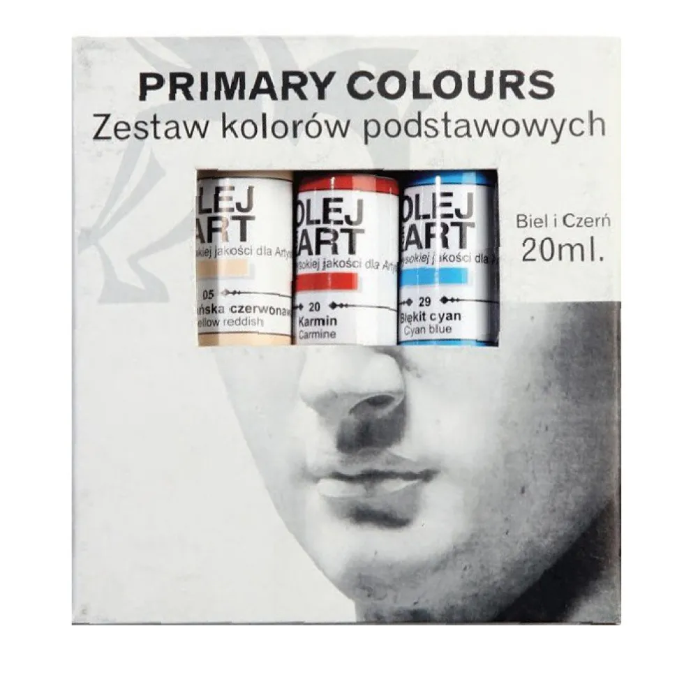 Zestaw farb olejnych Olej for Art - Renesans - 5 kolorów x 20 ml