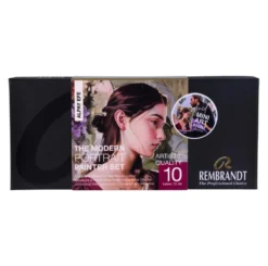 Zestaw farb olejnych The Modern Portrait - Rembrandt x Alpay Efe - 10 kolorów x 15 ml