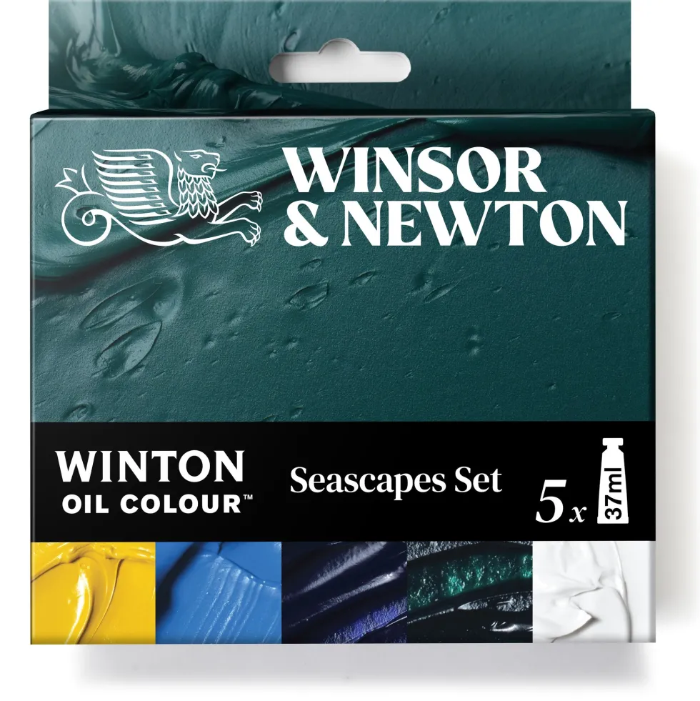 Zestaw farb olejnych Winton Seascapes - Winsor & Newton - 5 x 37 ml