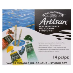Zestaw farb olejnych w tubkach Artisan - Winsor & Newton - 10 kolorów x 37 ml