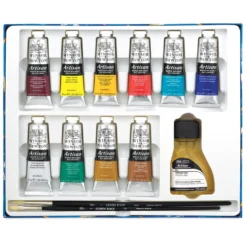 Zestaw farb olejnych w tubkach Artisan - Winsor & Newton - 10 kolorów x 37 ml