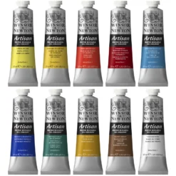 Zestaw farb olejnych w tubkach Artisan - Winsor & Newton - 10 kolorów x 37 ml