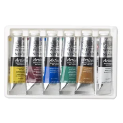 Zestaw farb olejnych w tubkach Artisan - Winsor&Newton - 6 kolorów x 37 ml