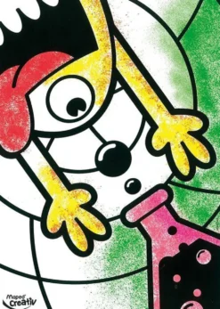 Zestaw flamastrów dmuchanych Blow Pen Pop Art - Maped - 6 kolorów
