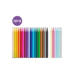 Zestaw flamastrów Jednorożec - Faber-Castell - 24 kolory