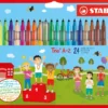 Zestaw flamastrów Trio A-Z - Stabilo - 24 kolory