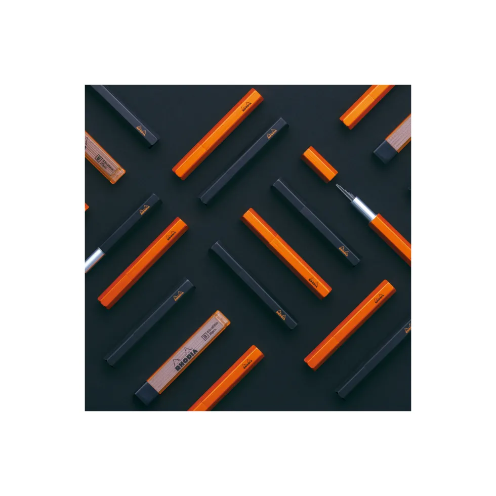 Zestaw grafitów do ołówków 0,5 mm - Rhodia - B 20 szt.
