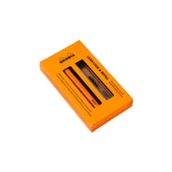Zestaw grafitów do ołówków z etui 0,5 mm - Rhodia - Orange 20 szt.