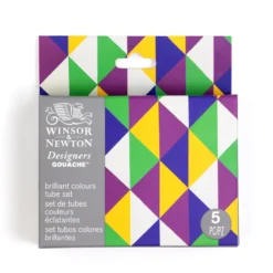 Zestaw gwaszy Designers Brilliant - Winsor & Newton - 5 x 14 ml