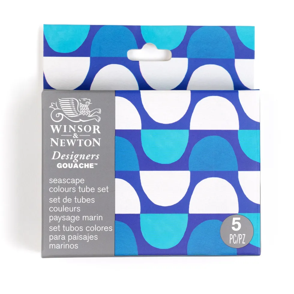 Zestaw gwaszy Designers Seascape - Winsor & Newton - 5 x 14 ml