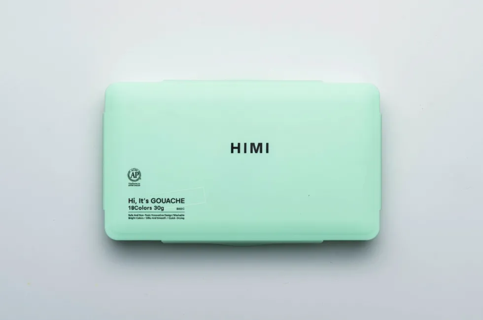 Zestaw gwaszy Jelly Cup Basic Green - HIMI - 18 szt.