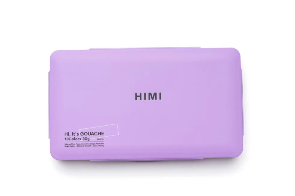 Zestaw gwaszy Jelly Cup Pastel - HIMI - 18 szt.