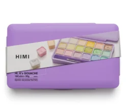 Zestaw gwaszy Jelly Cup Pastel Purple - HIMI - 18 szt.