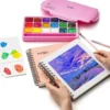 Zestaw gwaszy Jelly Cup Pink - HIMI - 18 szt.