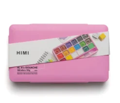 Zestaw gwaszy Jelly Cup Pink - HIMI - 18 szt.