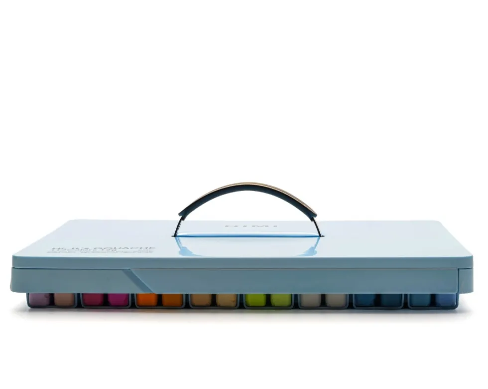 Zestaw gwaszy Twin Cup Ice Blue - HIMI - 112 szt.