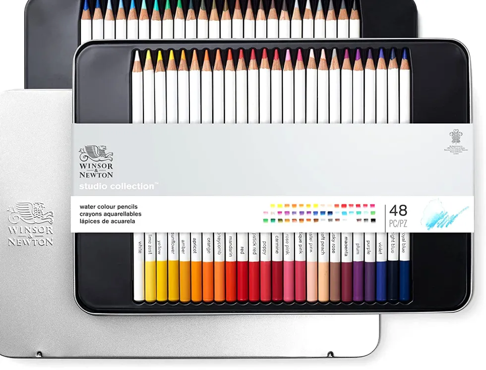 Zestaw kredek akwarelowych Studio Collection - Winsor & Newton - 48 kolorów