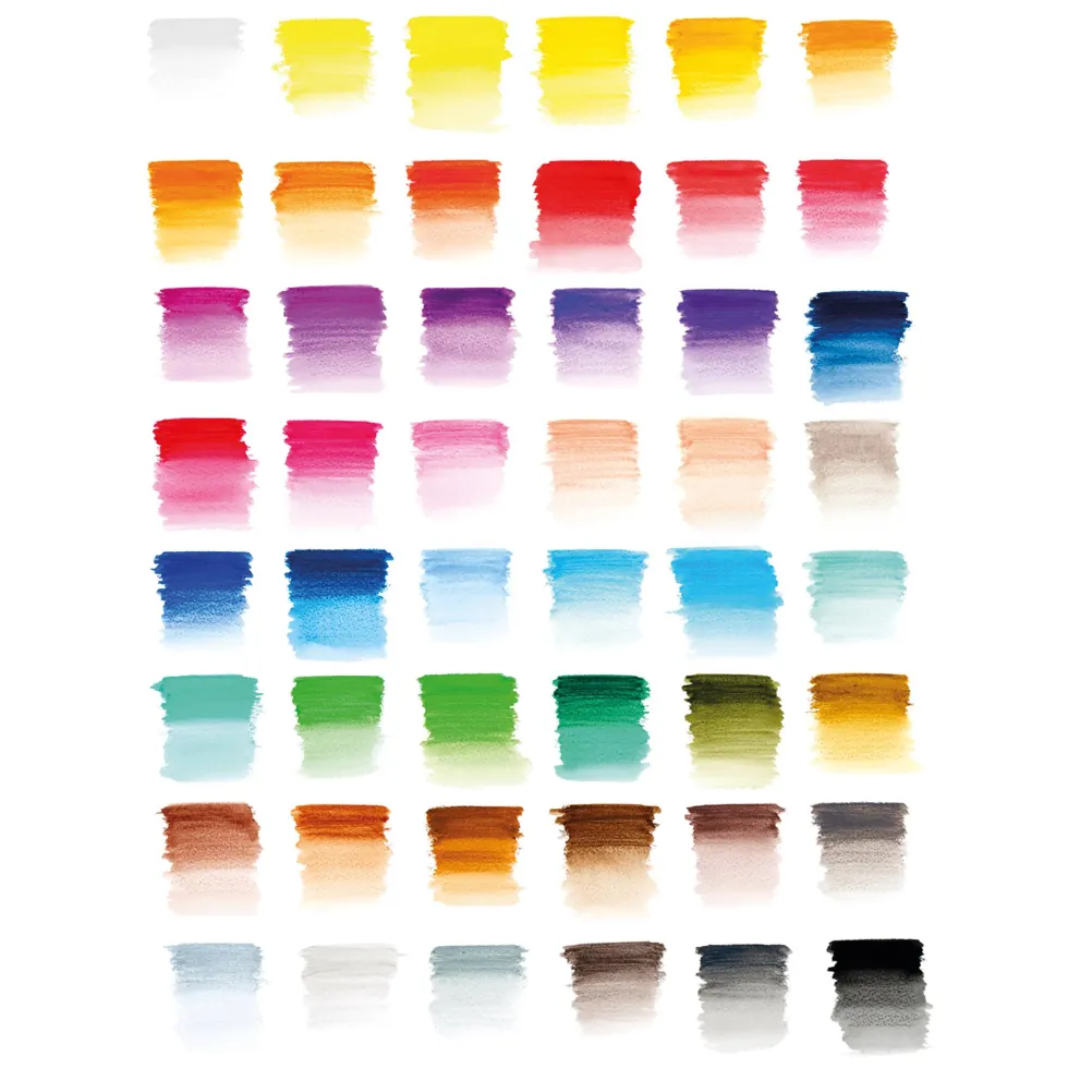 Zestaw kredek akwarelowych Watercolour Pencils - Winsor & Newton - 50 szt.