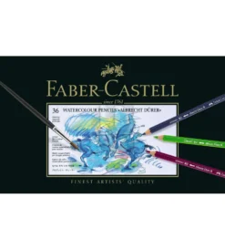Zestaw kredek akwarelowych w metalowej kasecie A. Dürer - Faber-Castell - 36 kolorów