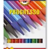 Zestaw kredek bezdrzewnych Progresso - Koh-I-Noor - 12 szt.