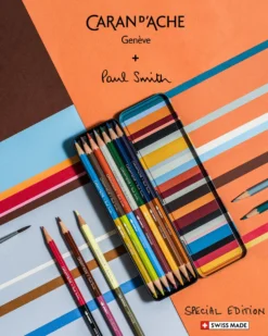 Zestaw kredek Bicolor Special Edition Paul Smith - Caran d'Ache - 12 szt.