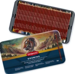 Zestaw kredek Drawing - Derwent - 36 szt.
