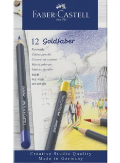 Zestaw kredek ołówkowych Goldfaber - Faber-Castell - 12 kolorów