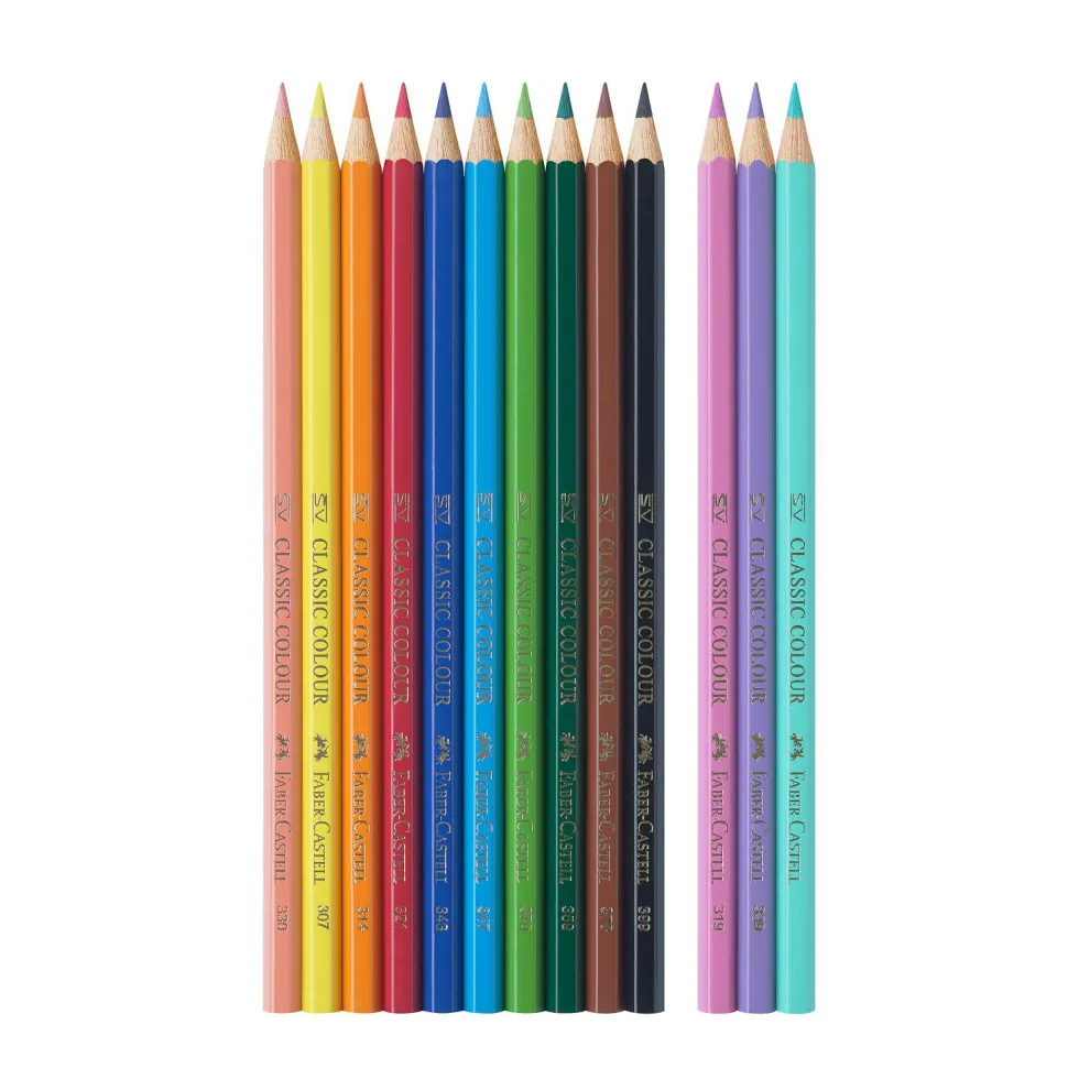 Zestaw kredek ołówkowych Jednorożec - Faber-Castell - 13 kolorów