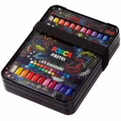 Zestaw kredek pastelowych Posca Pastel - Uni Posca - 24 kolory