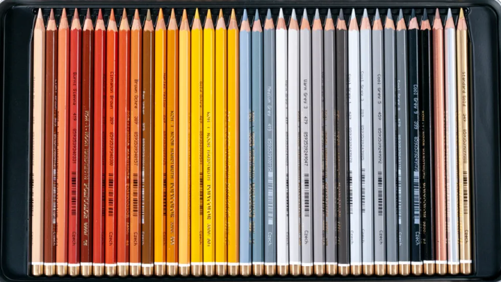 Zestaw kredek Polycolor w metalowej kasetce - Koh-I-Noor - 144 kolory