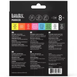 Zestaw markerów akrylowych Essential - Liquitex - 8 szt.
