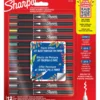 Zestaw markerów akrylowych pędzelkowych Brush - Sharpie - 12 szt.