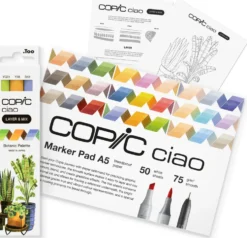 Zestaw markerów dwustronnych Copic Ciao Layer & Mix - Botanic Palette