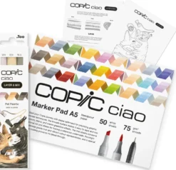 Zestaw markerów dwustronnych Copic Ciao Layer & Mix - Pet Palette