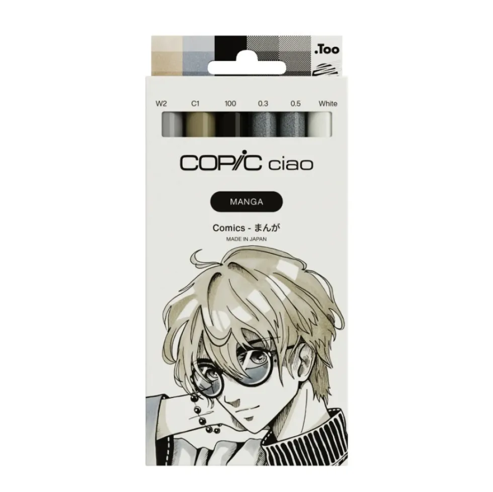 Zestaw markerów dwustronnych Copic Ciao - Manga Comics